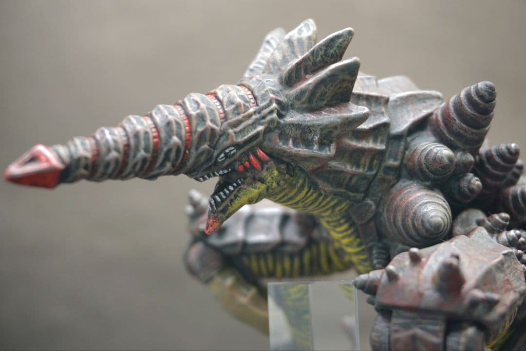 熱線怪獣 グライム ウルトラ怪獣アドバンス ソフビ リペイント品