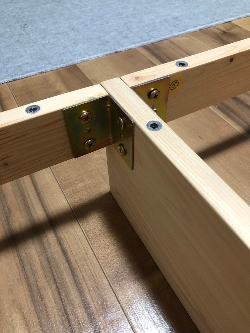 国産ひのき すのこベッド(ダブル)