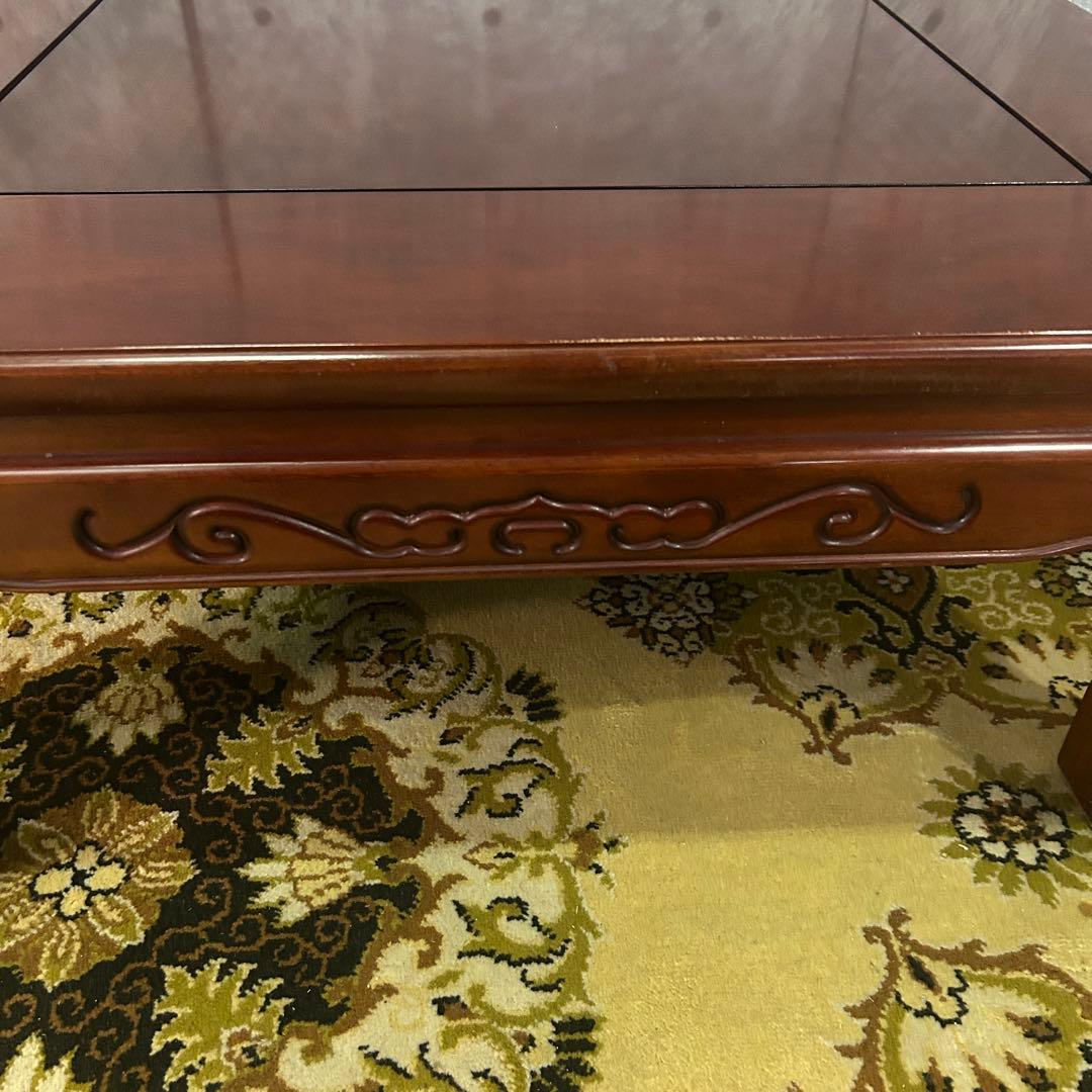 そら꧁カリモク家具 karimoku꧂座卓 ちゃぶ台 机 テーブル レトロ