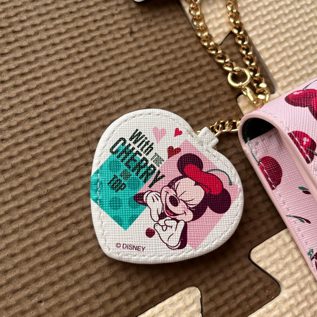 ディズニー ミニー さくらんぼリップケースミラー付き チェリー - メルカリ