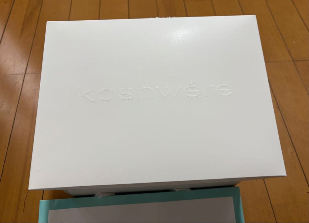 kashwere カシウエア ブランケット クリーム 未使用品