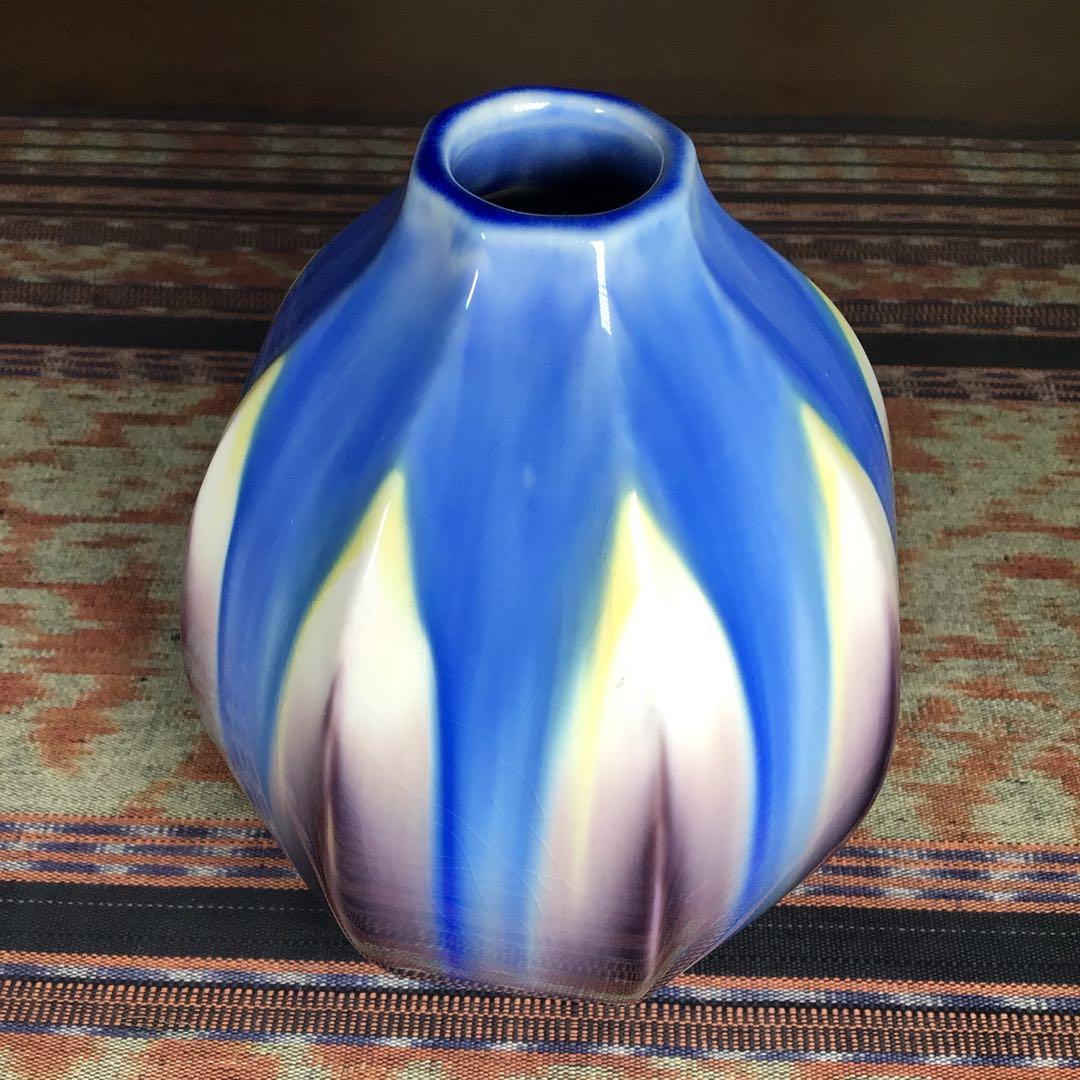 メルうー特価』 九谷焼 柴田博 花瓶 - メルカリ