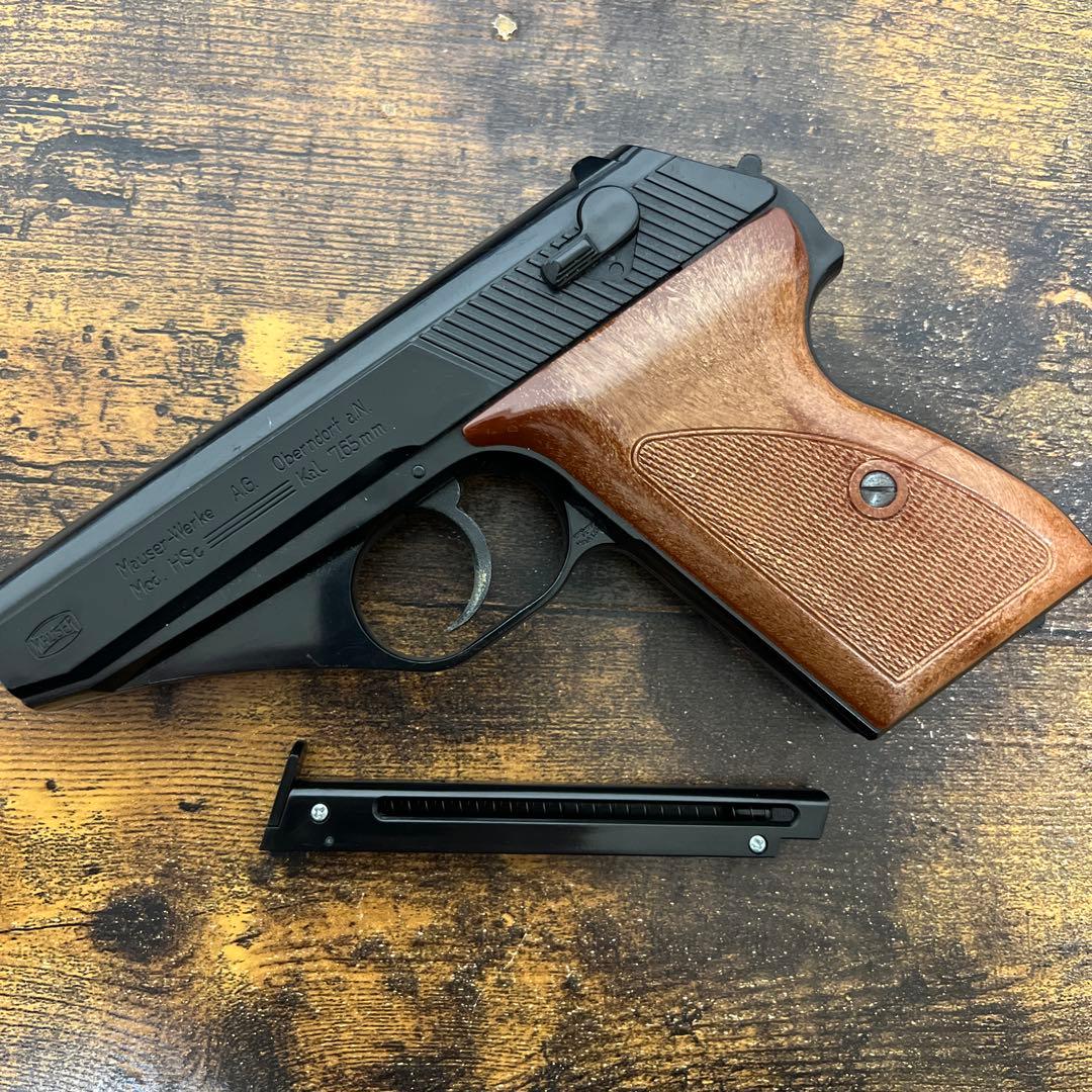 マルシン　Mauser HSc 固定スライドガスガン