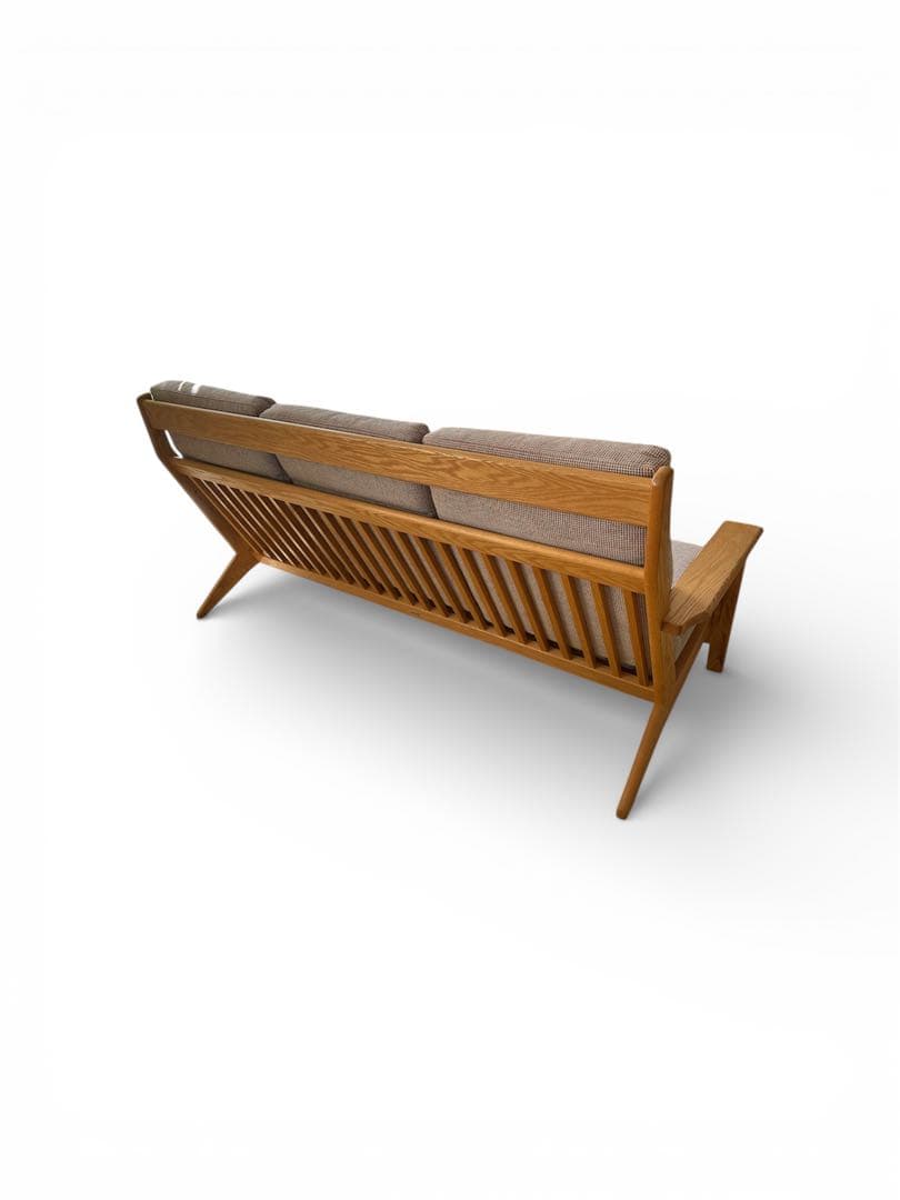 国産3人掛けソファー　ナガノインテリア