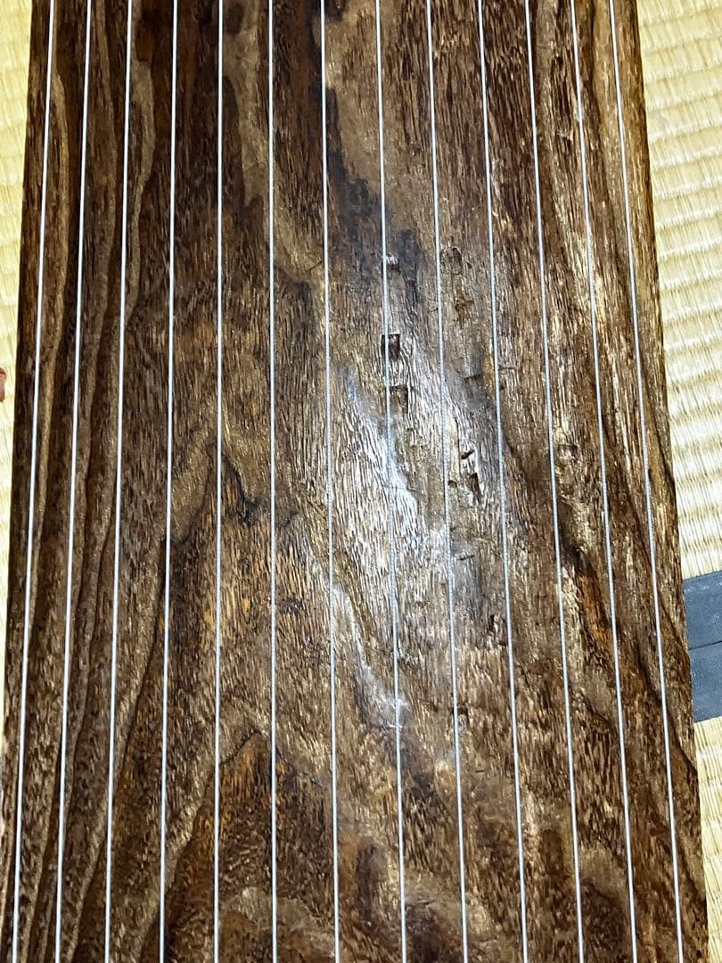 箏セット　口前装飾割れ　送料込み