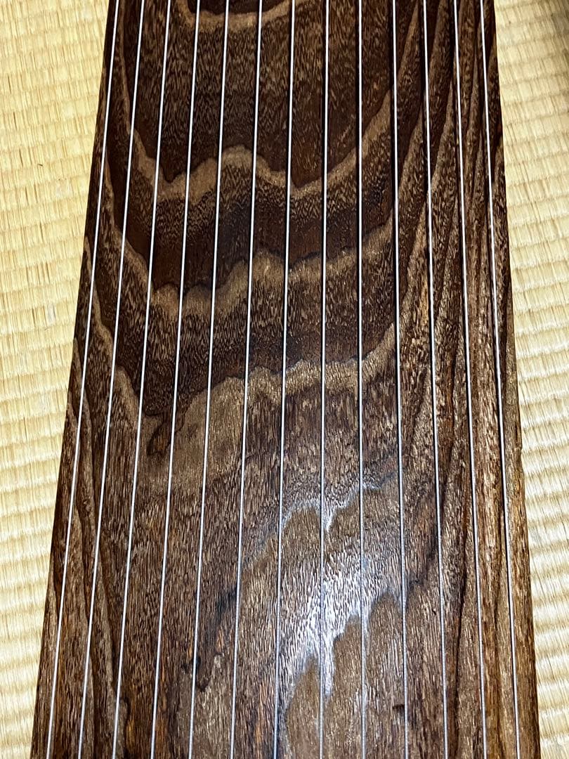 箏セット　口前装飾割れ　送料込み