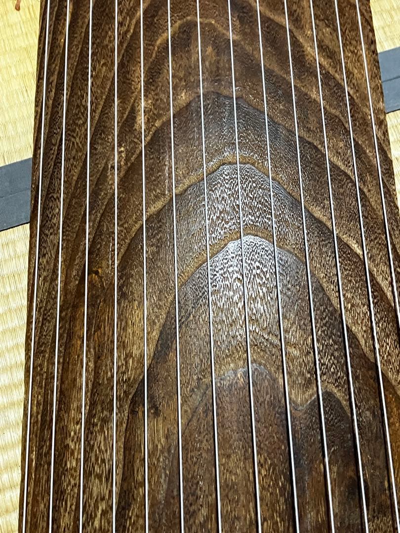 箏セット　口前装飾割れ　送料込み