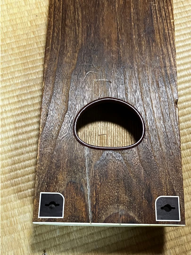 箏セット　口前装飾割れ　送料込み