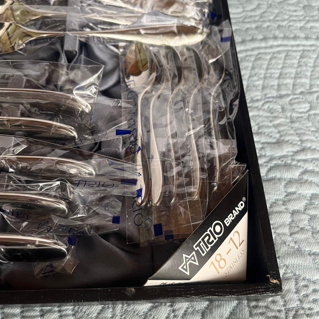 新品未使用！TRIO BRAND 18-12 ボレロ カトラリーセット 25本