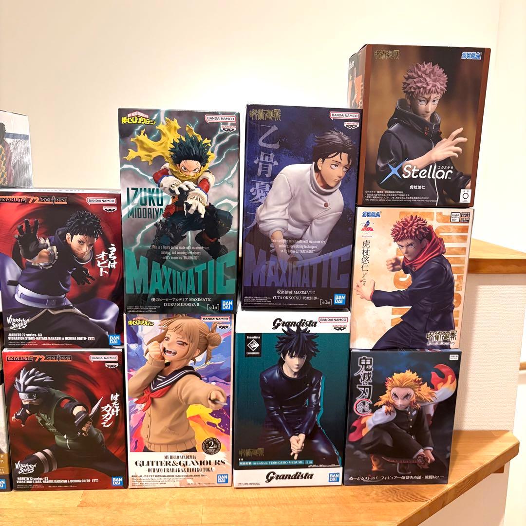 ジャンプ系フィギュア ワンピース NARUTO 呪術廻戦18体盛り盛りセット