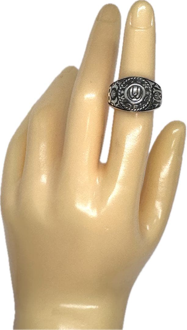 UVERworld silver925 カレッジリング FC限定L677 - メルカリ