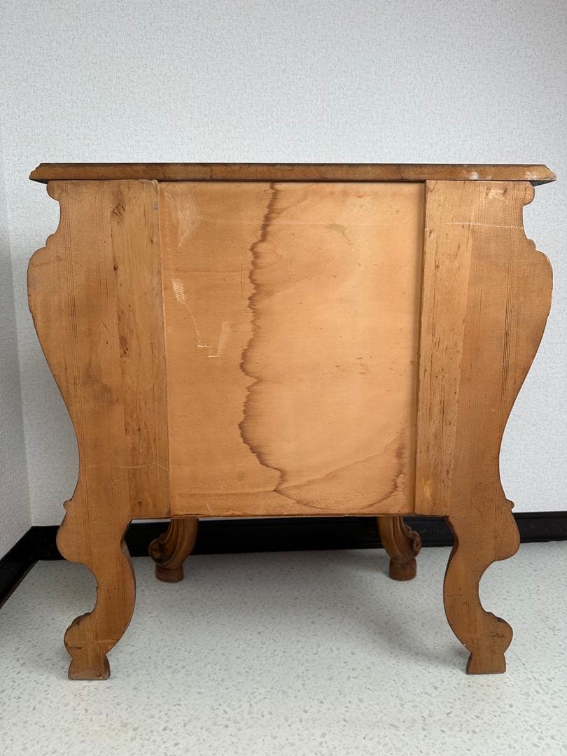 イタリア製 ナイトテーブル ロココ調 コンソール 管理No.※i4※