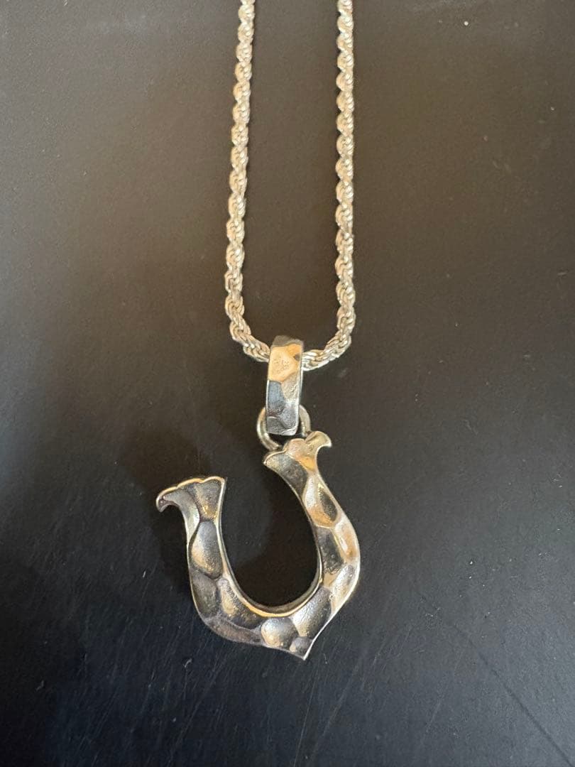 ⭐︎ハード ロック ホースシュー シルバー ペンダント