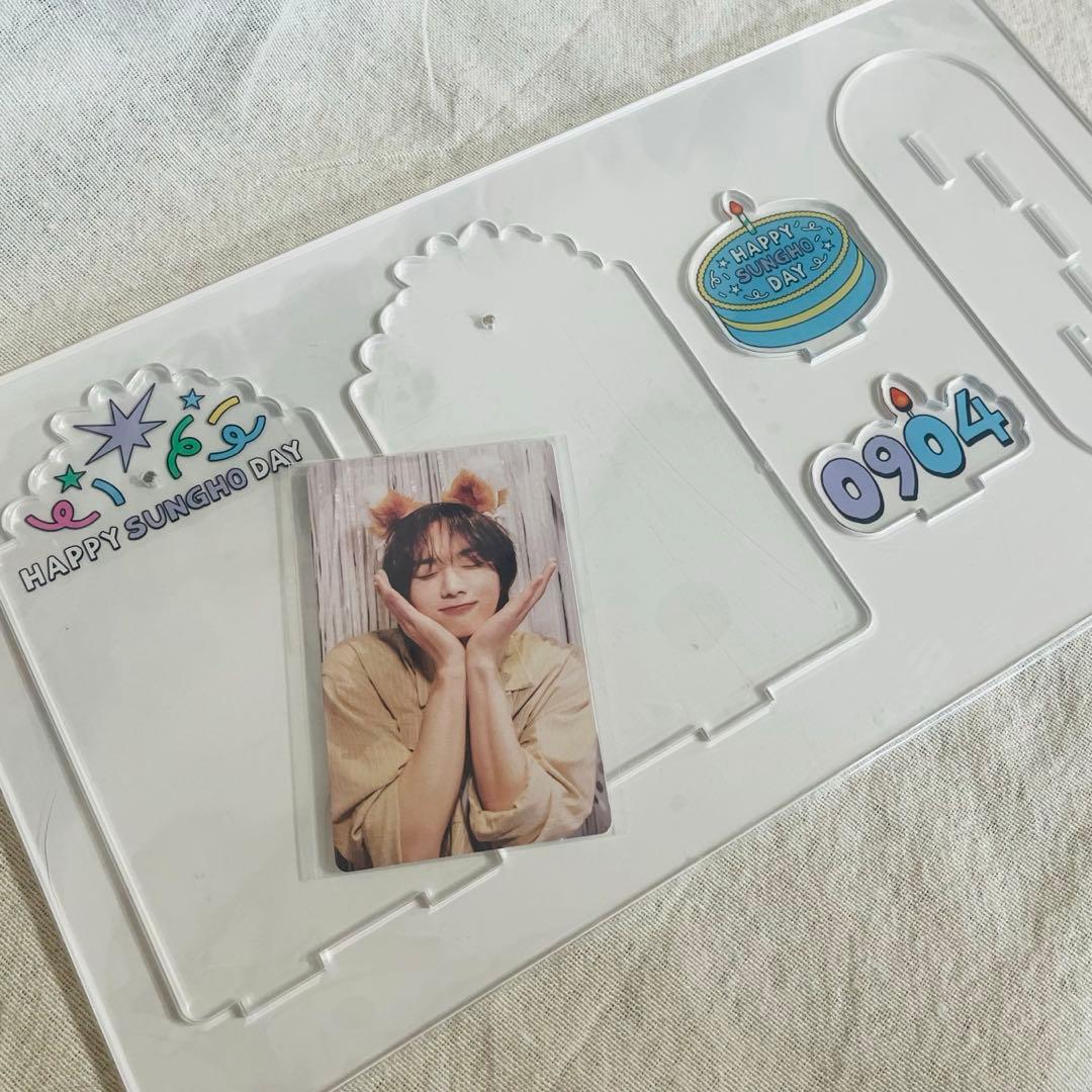 boynextdoor】誕生日・センイル・フォトカードスタンド&トレカ/ソンホ