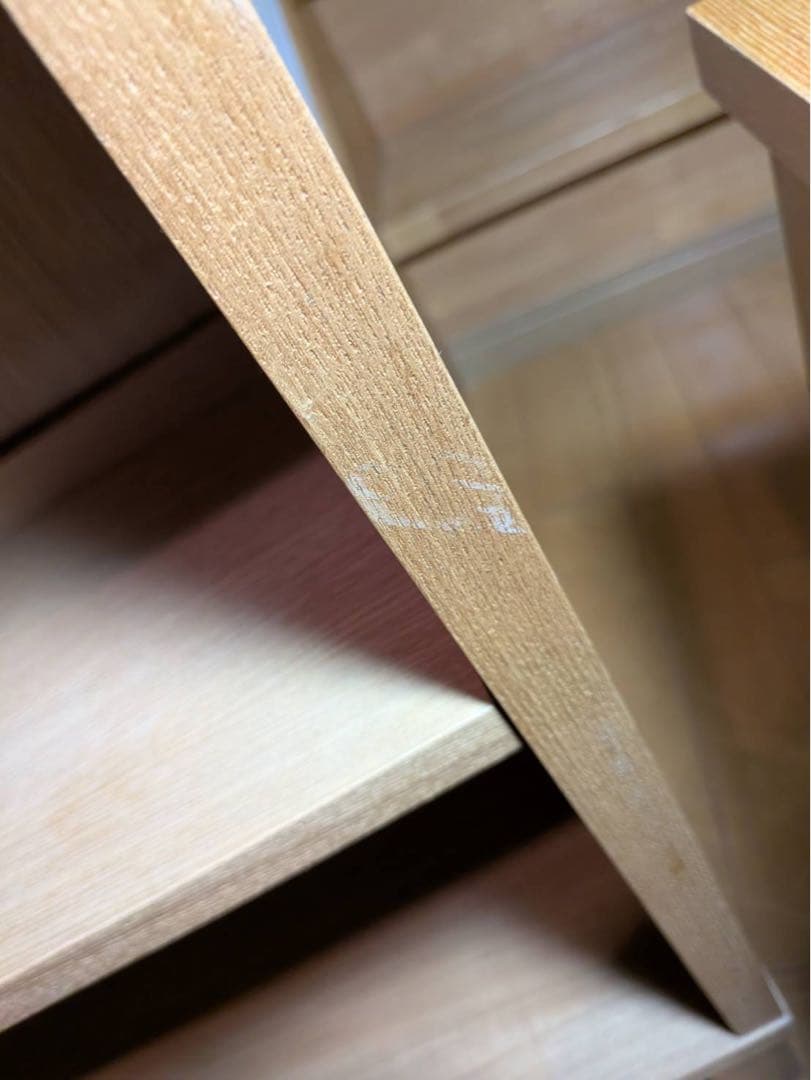 ■送料込■無印良品 MUJI 木製シェルフミドルタイプ 本棚廃盤