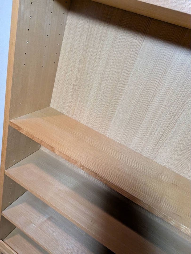 ■送料込■無印良品 MUJI 木製シェルフミドルタイプ 本棚廃盤