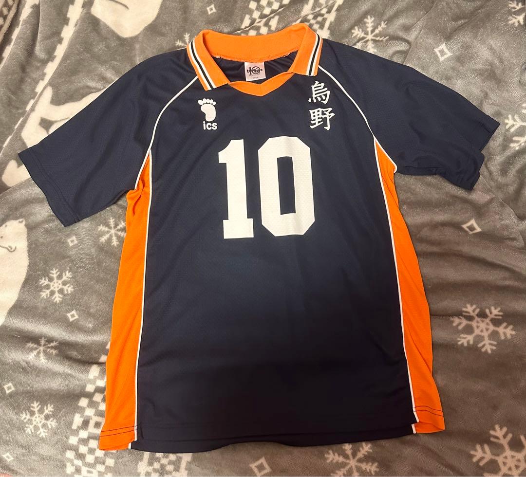 ハイキュー 10周年記念展 烏野ユニフォーム (L)日向翔陽 - メルカリ