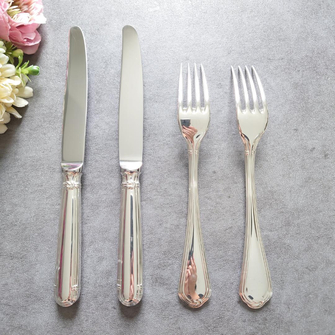 希少 美品 クリストフル オセアナ デザート ナイフ フォーク 4点