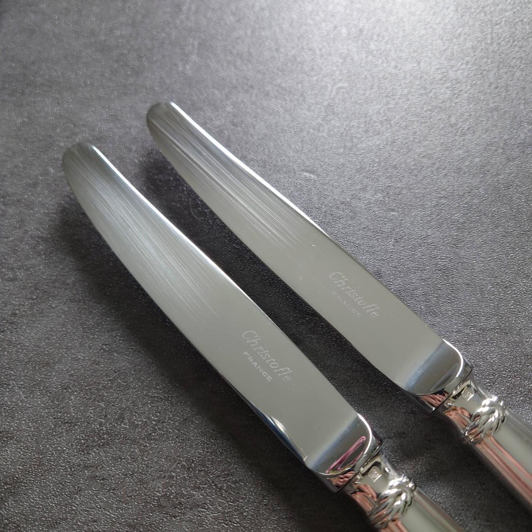 希少 美品 クリストフル オセアナ デザート ナイフ フォーク 4点