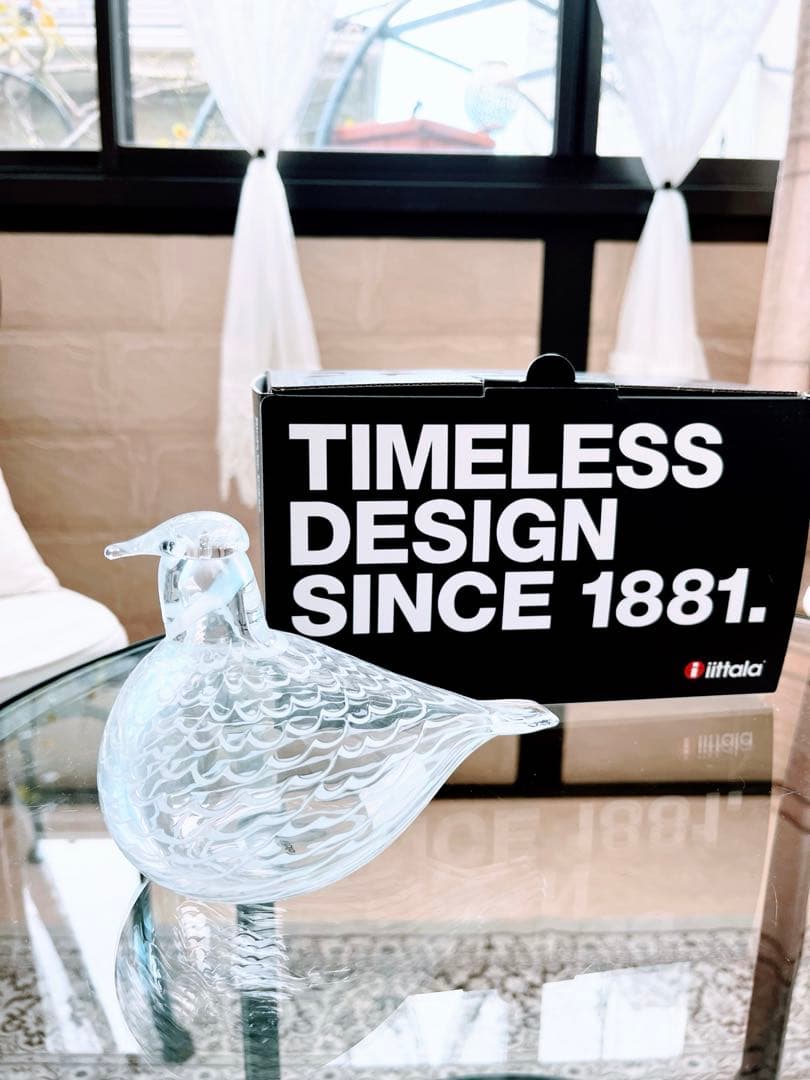 最終お値下げ♩イッタラ バード　オイバトイッカ クリア　メディエイタードーブ