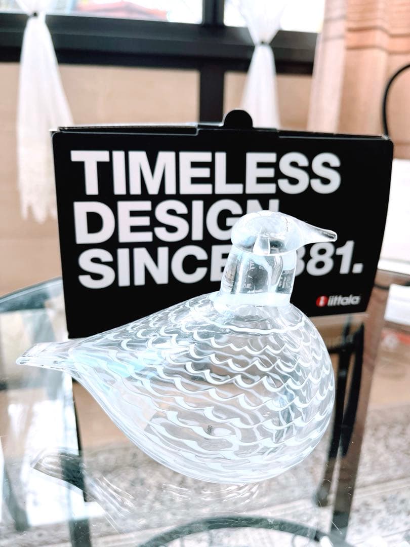 最終お値下げ♩イッタラ バード　オイバトイッカ クリア　メディエイタードーブ