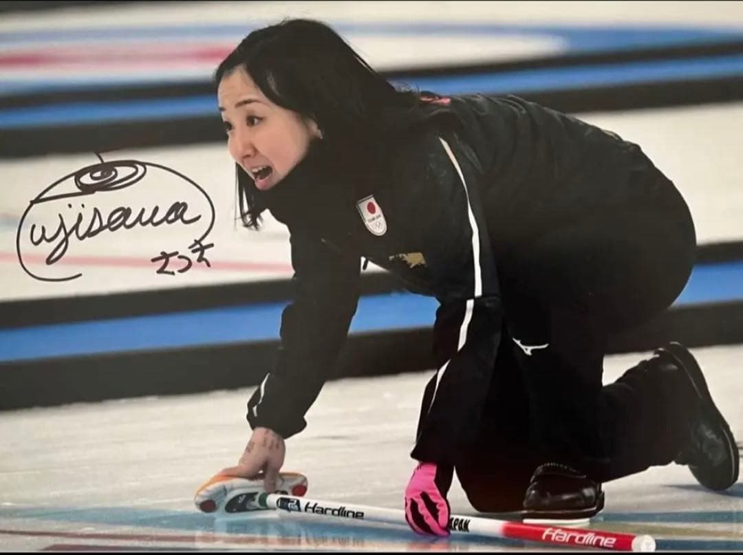 直筆サイン付き写真 ロコ•ソラーレ4選手 証明書付 藤澤五月 吉田夕梨花