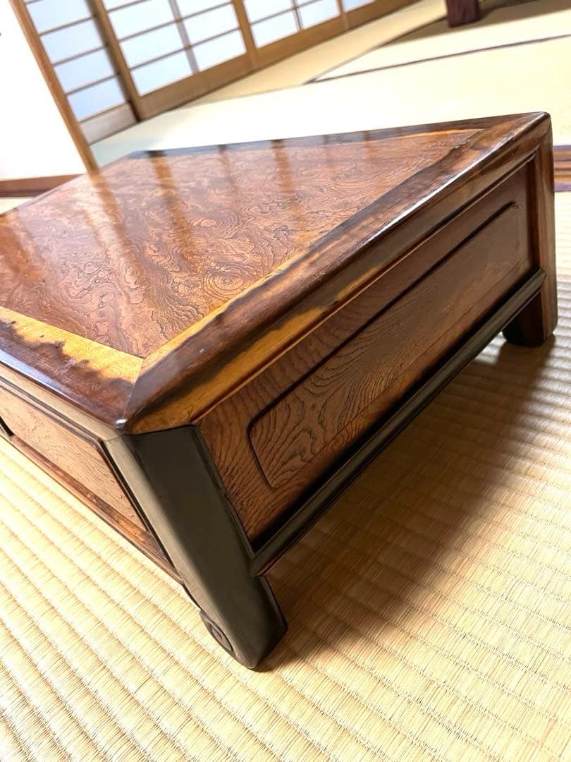 机　引き出し　飾り台　使い方色々　骨董品　アンティーク