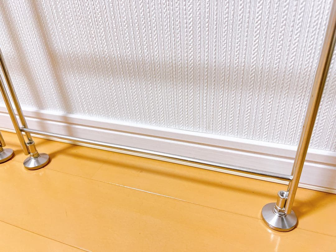 無印良品　ステンレスユニットシェルフ　帆立　中　120cmタイプ　2点セット