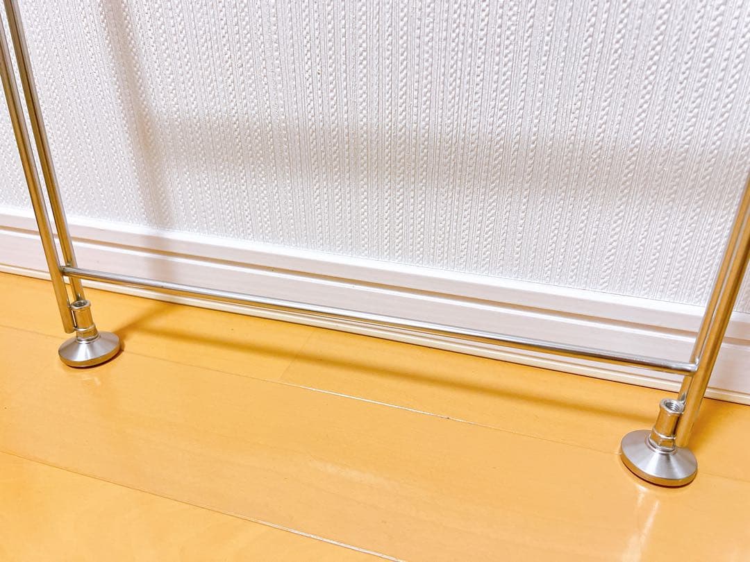 無印良品　ステンレスユニットシェルフ　帆立　中　120cmタイプ　2点セット