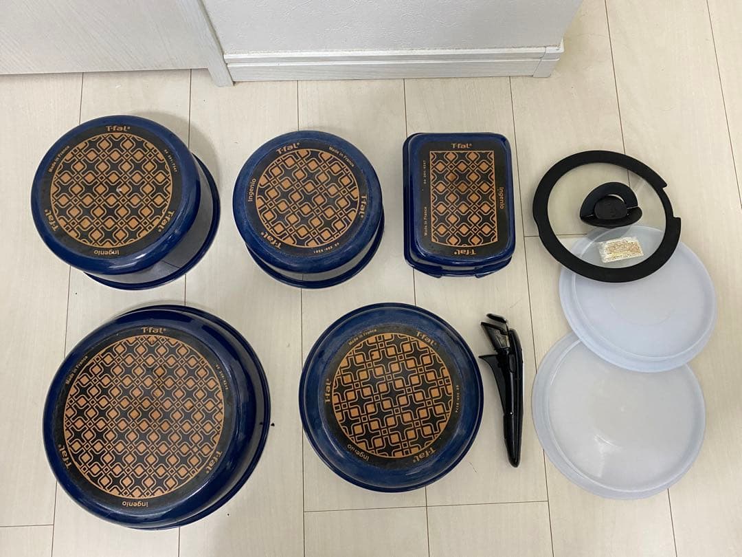【‼︎お買得‼︎】T-fal ティファール 9点set 鍋 フライパン
