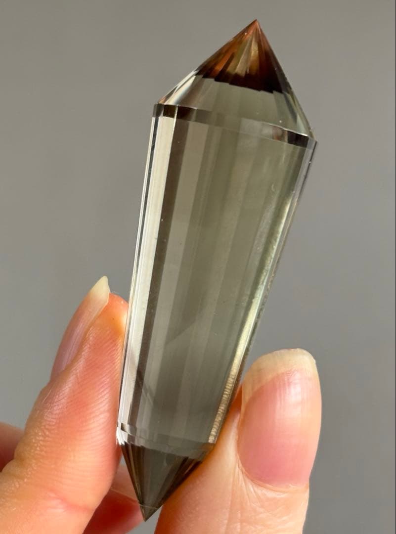 レア　高品質　シトリン　24面体　ヴォーゲルワンド