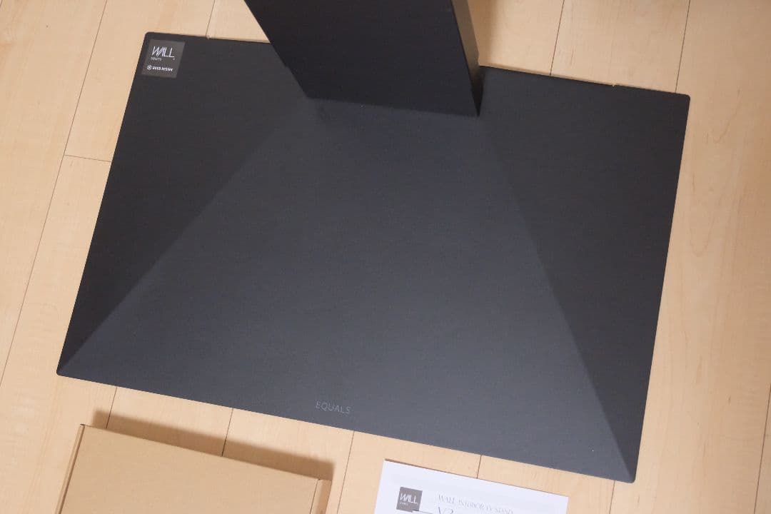 EQUALS WALL V3 ロータイプ サテンブラック テレビスタンド 美品