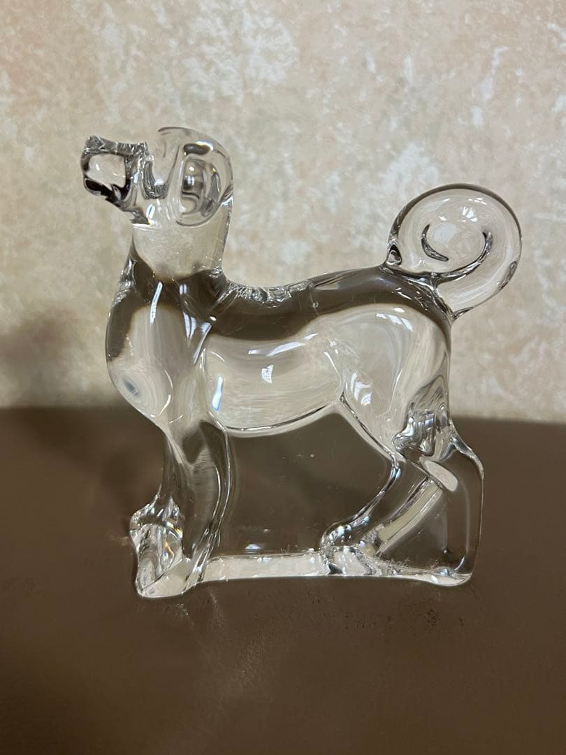 バカラの干支シリーズ犬の置物