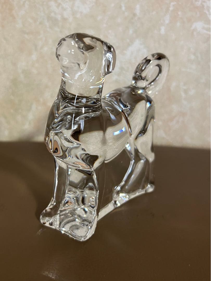 バカラの干支シリーズ犬の置物