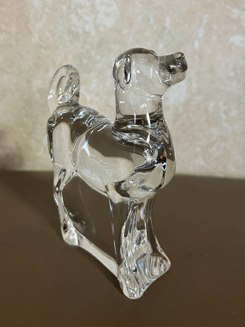 バカラの干支シリーズ犬の置物