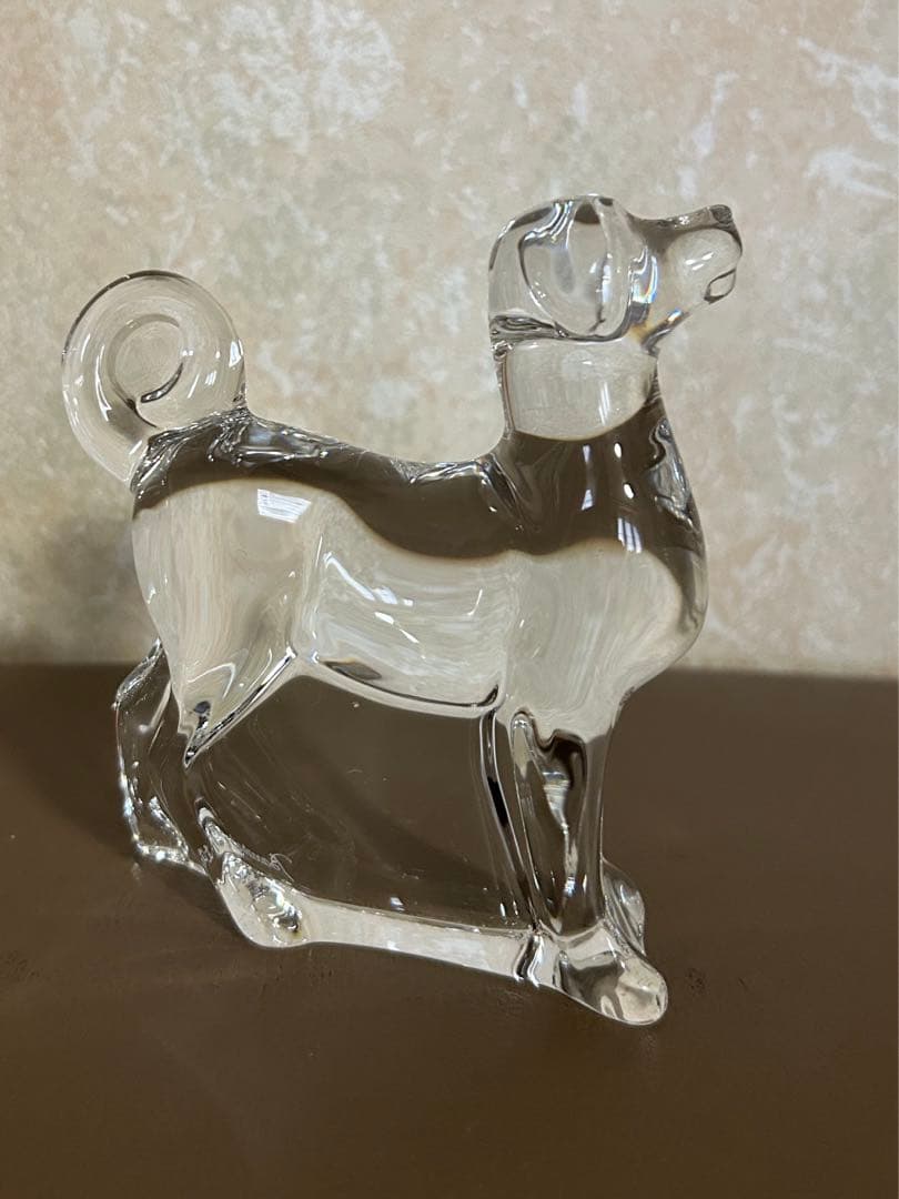 バカラの干支シリーズ犬の置物