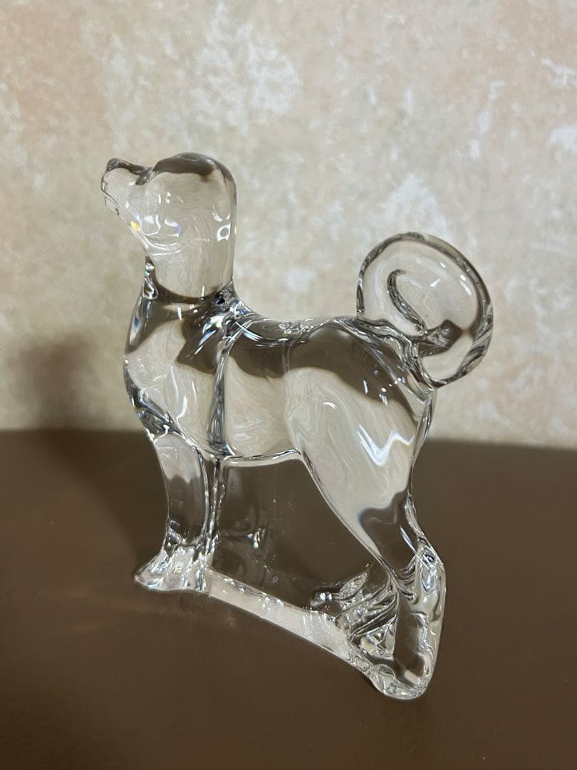 バカラの干支シリーズ犬の置物