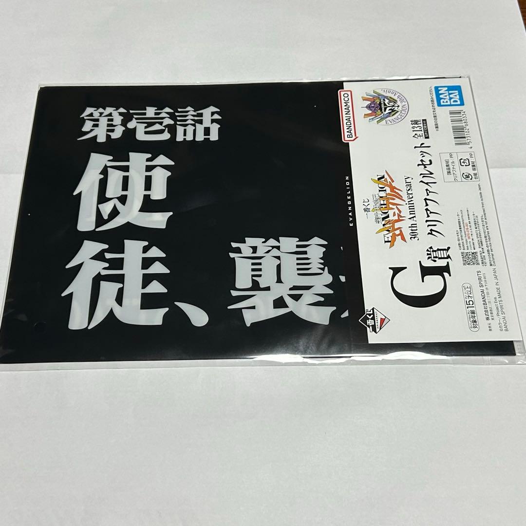新世紀エヴァンゲリオン 一番くじ G賞 使徒、襲来 クリアファイル