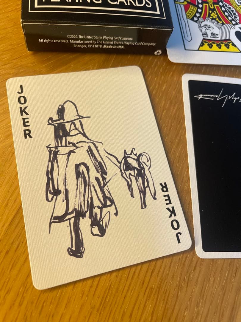 ヨウジヤマモトプレイングカード、BICYCLE、バイスクル、トランプ