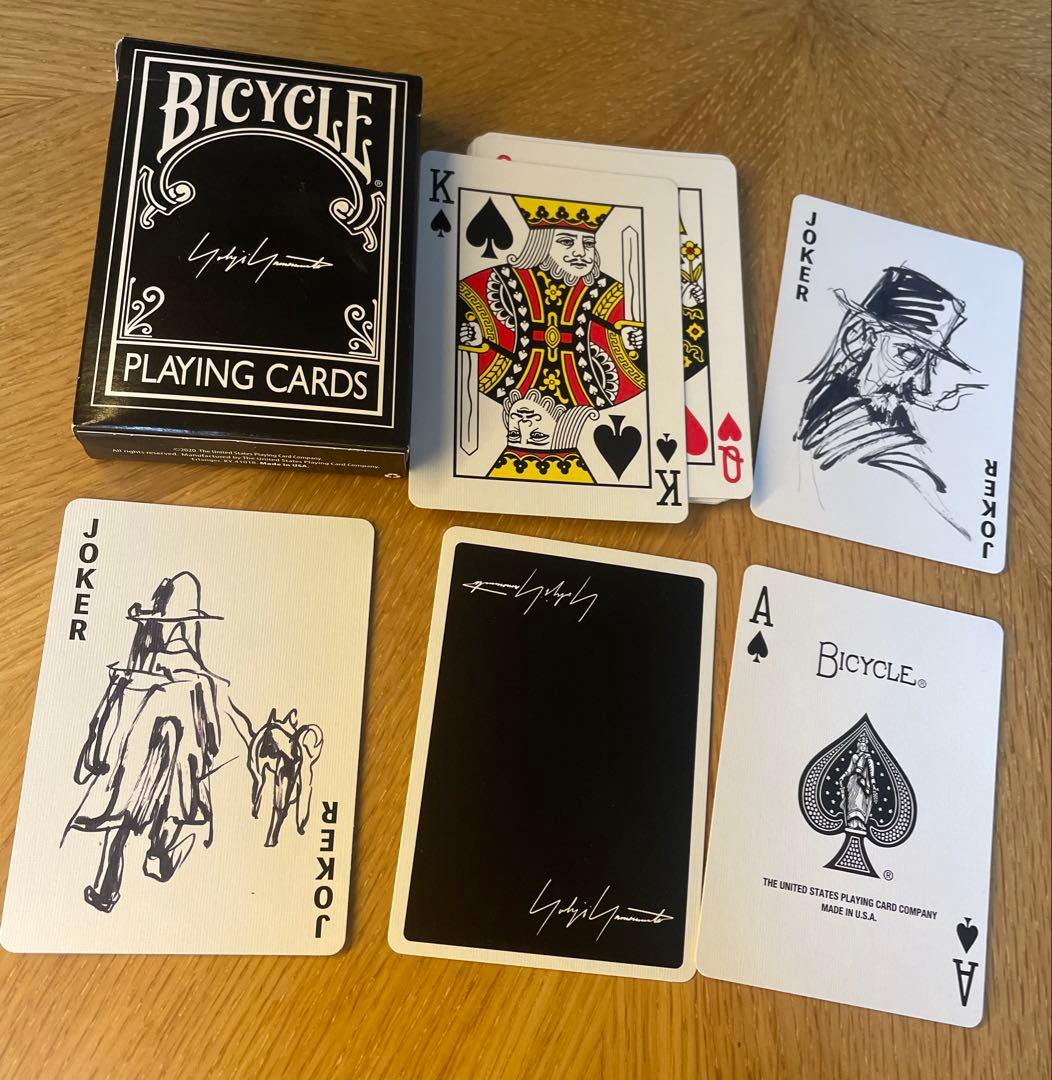 ヨウジヤマモトプレイングカード、BICYCLE、バイスクル、トランプ