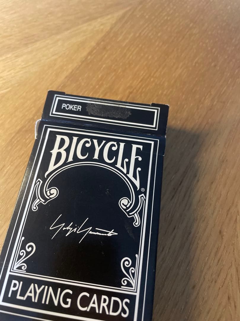 ヨウジヤマモトプレイングカード、BICYCLE、バイスクル、トランプ