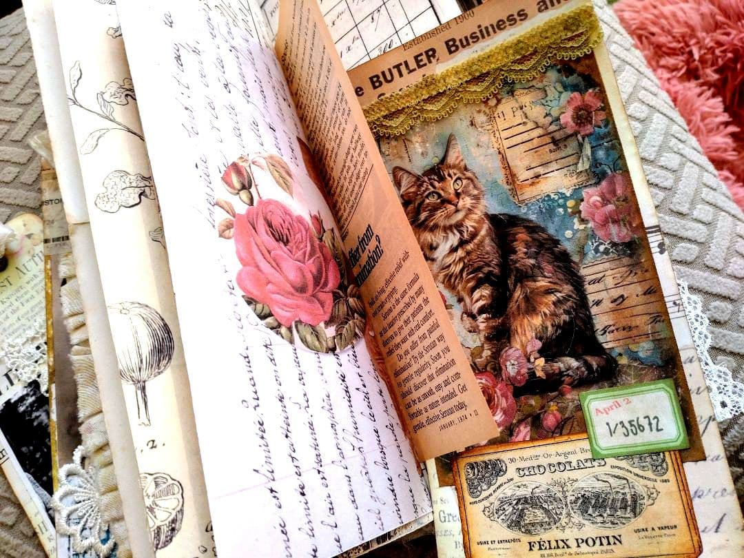 ジャンクジャーナル✩雑記帳♡メモ帳付き❀