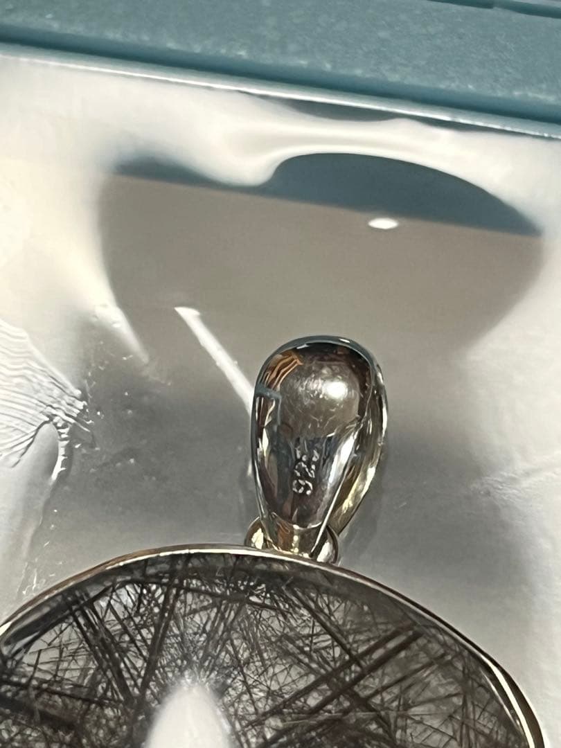 シルバールチルクォーツ　ペンダントトップ