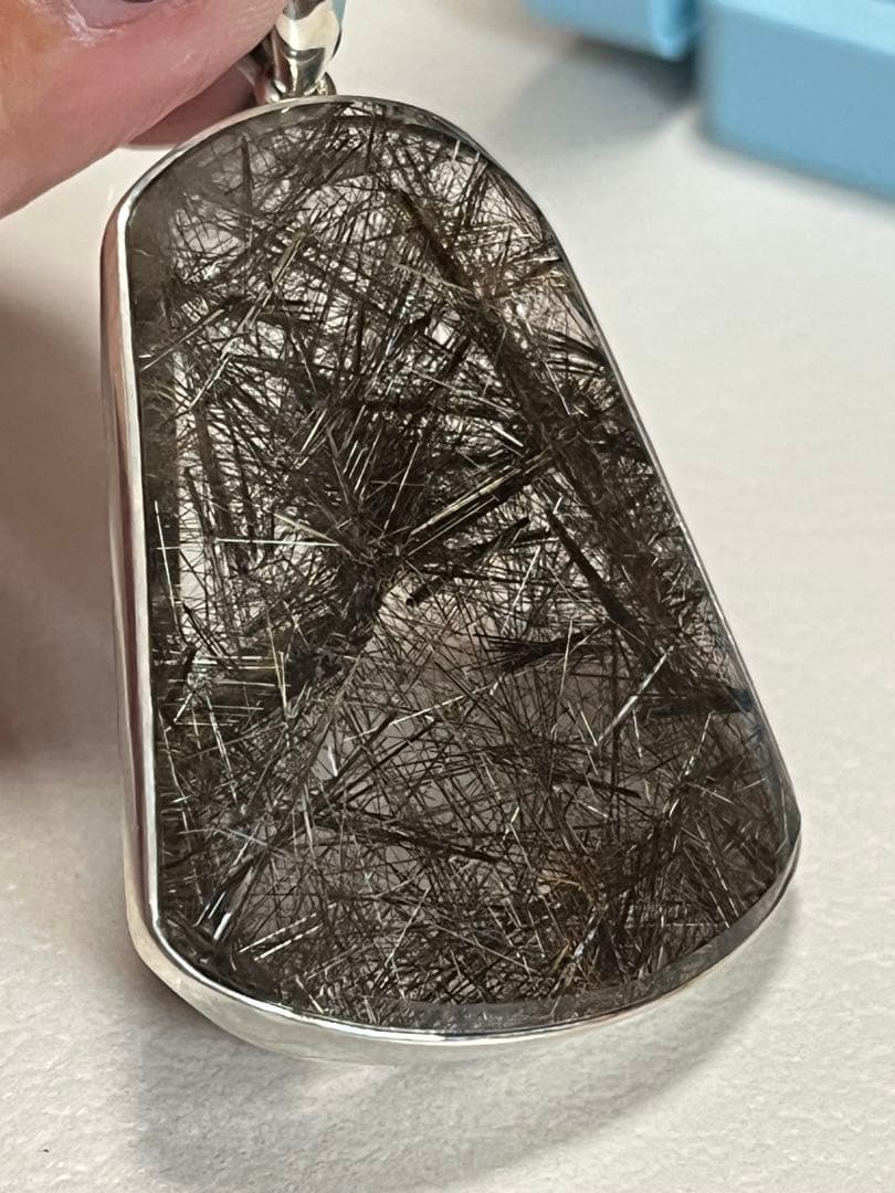 シルバールチルクォーツ　ペンダントトップ