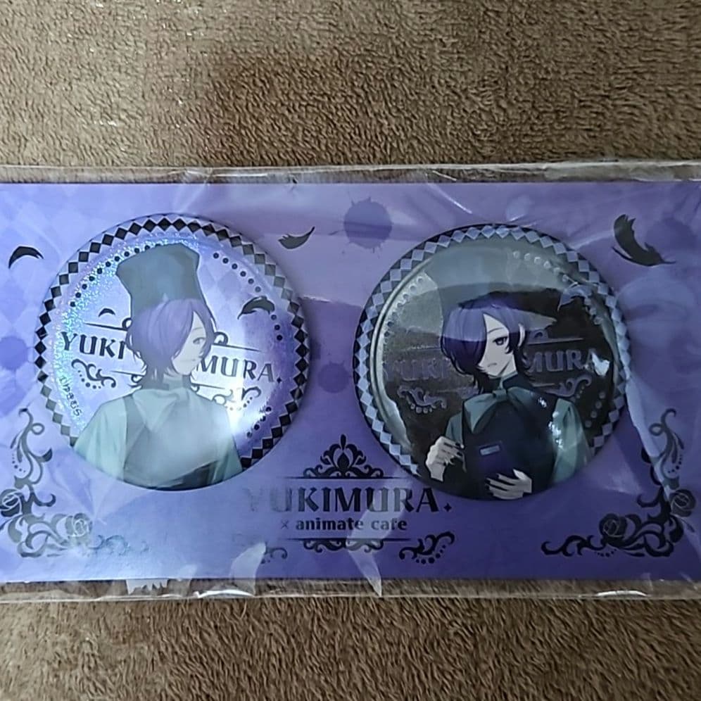 ゆきむら。 アニメイトカフェ コラボ缶バッジ - メルカリ