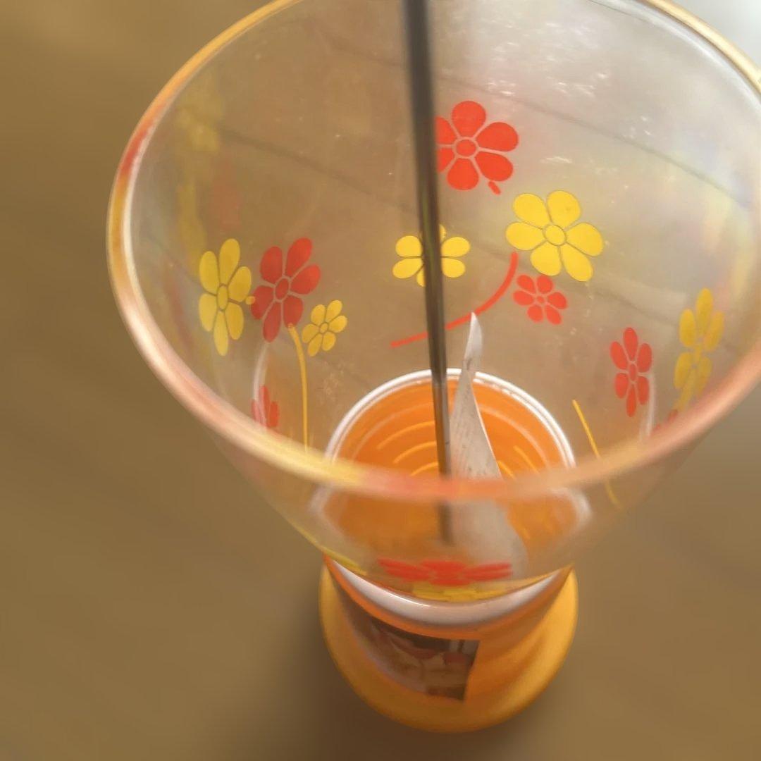 箸立て トーワ　 TOWA 花柄　昭和レトロ レトロポップ