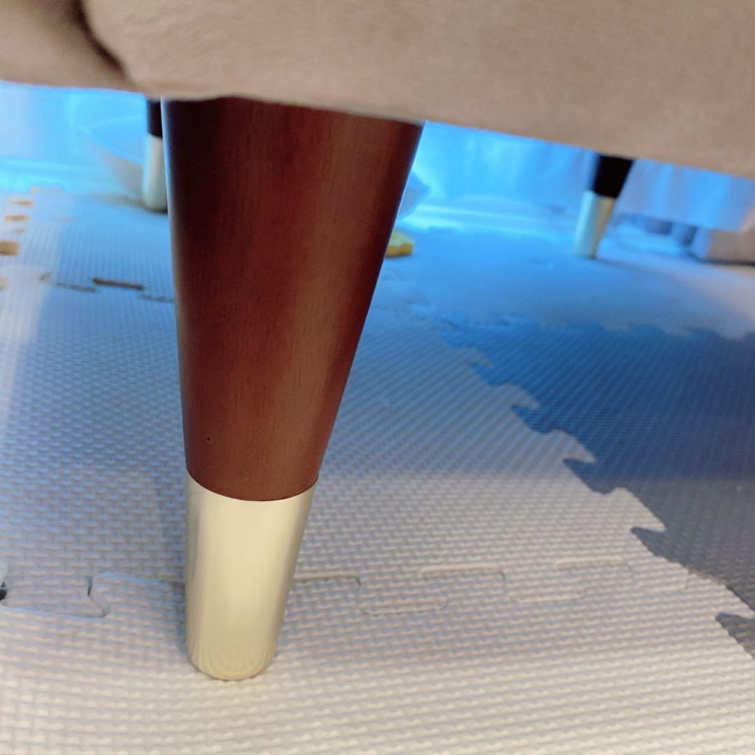 LOWYA ロウヤ　ソファ　ベルベット調