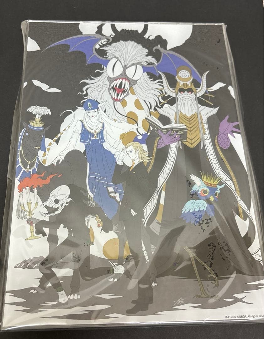 真・女神転生 30周年感謝祭 土居政之氏 新規描き下し アクリルボード VIP