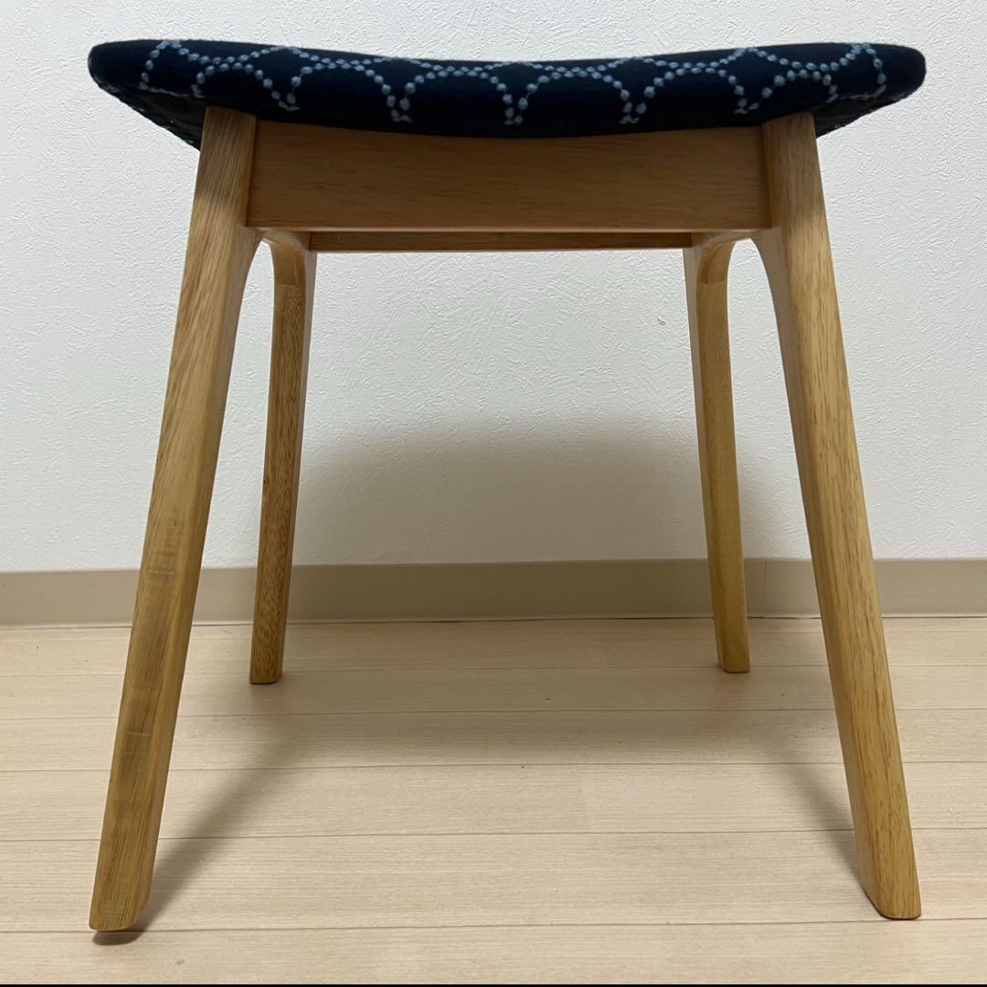ミナペルホネン スツール タンバリン 細脚 【新インディゴ】 オットマン 椅子