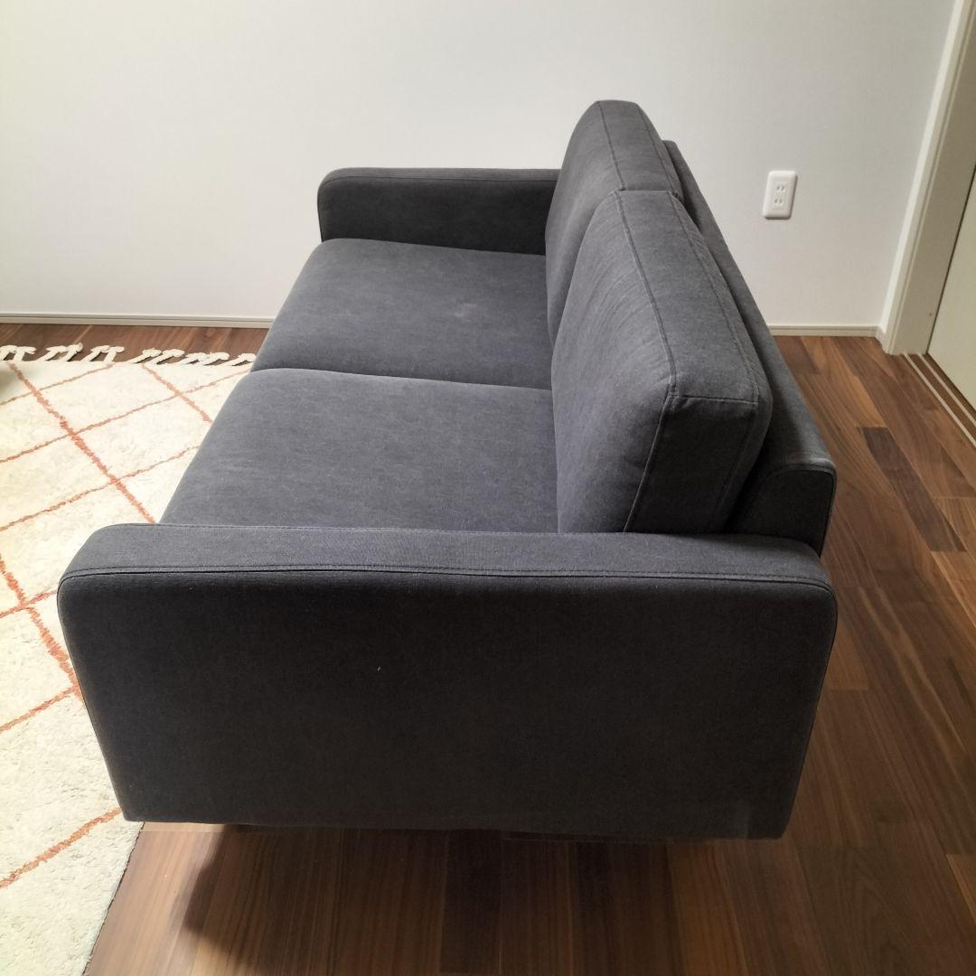 CRASHGATE 関家具 2人掛けソファ 幅156cm(2601C-10)